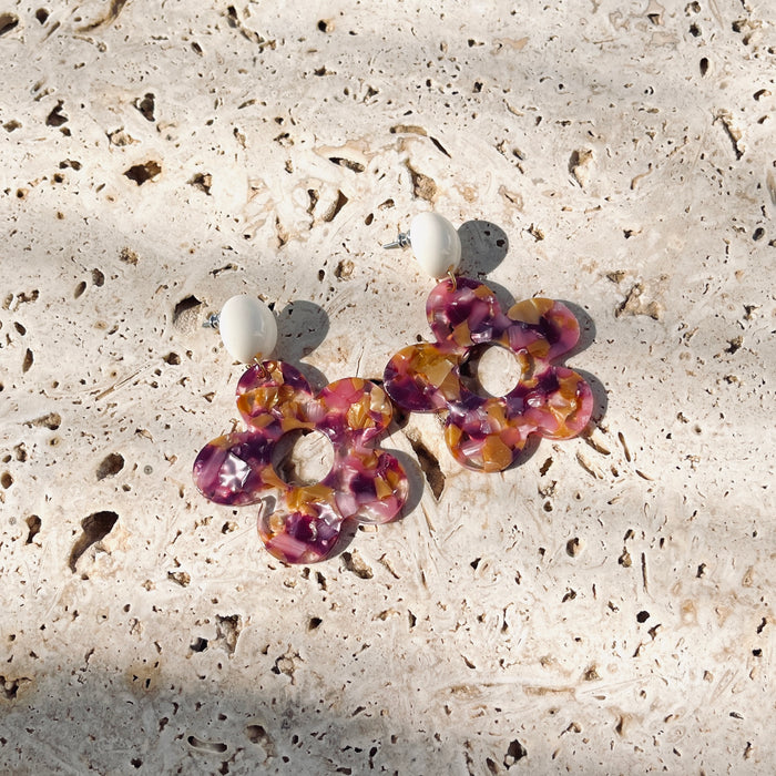 Boucles Agnès - Roses