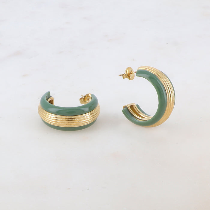 Boucles Servane - Vertes