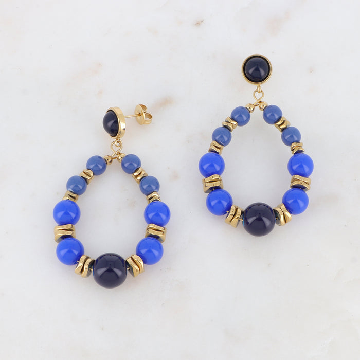 Boucles Andrée - Bleues