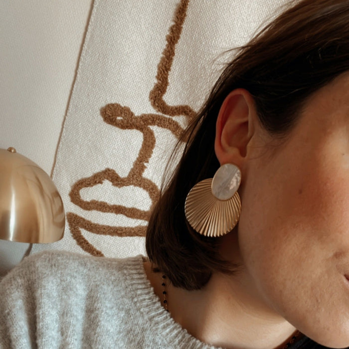 Boucles Victoire - Nacrées