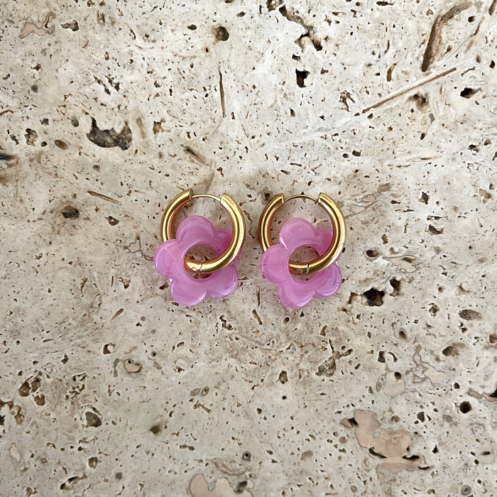 Boucles Daphnée - Prunes