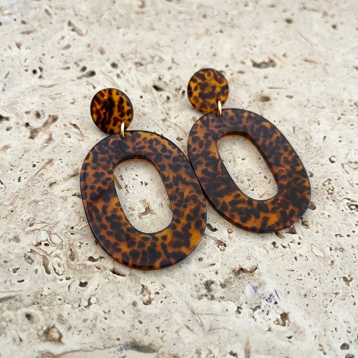 Boucles Agathe - Marrons