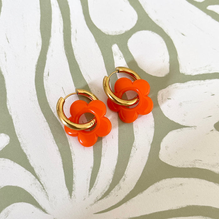 Boucles Daphnée - Oranges