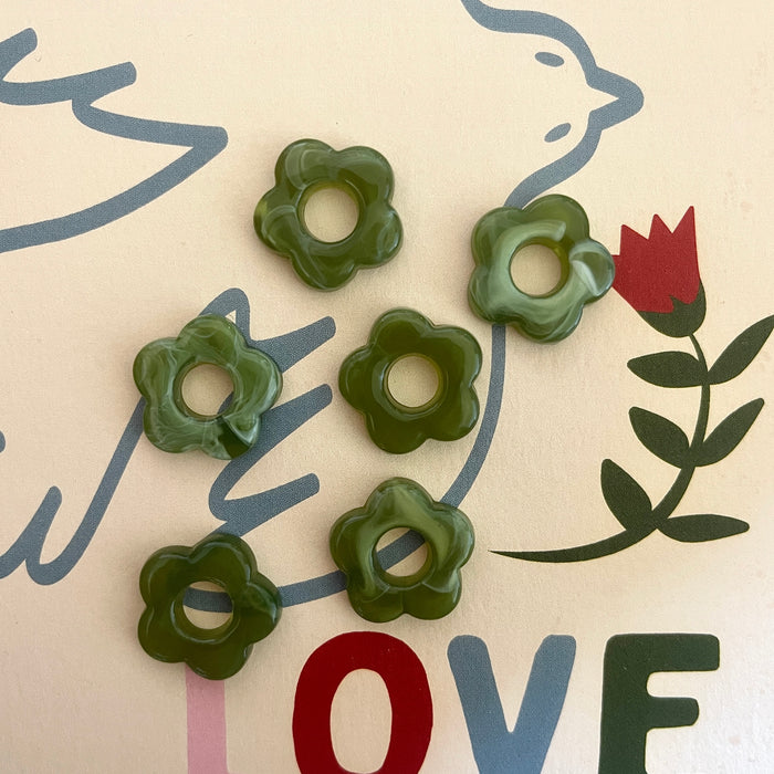Boucles Flora - Olive