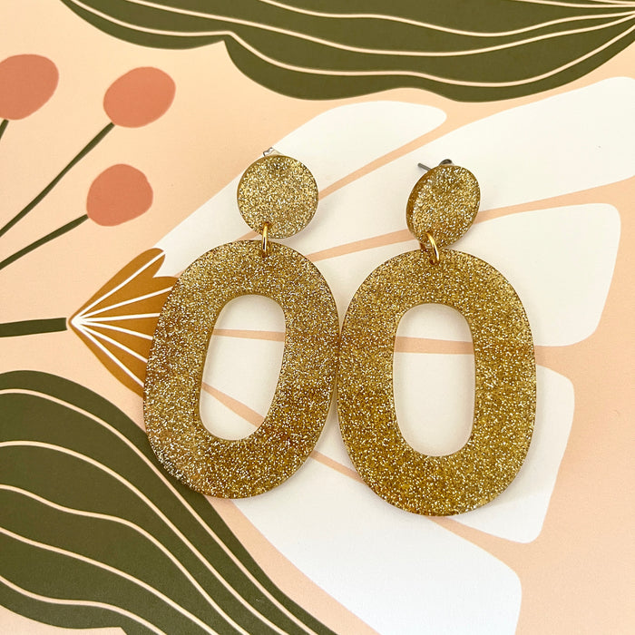 Boucles Agathe - Dorées