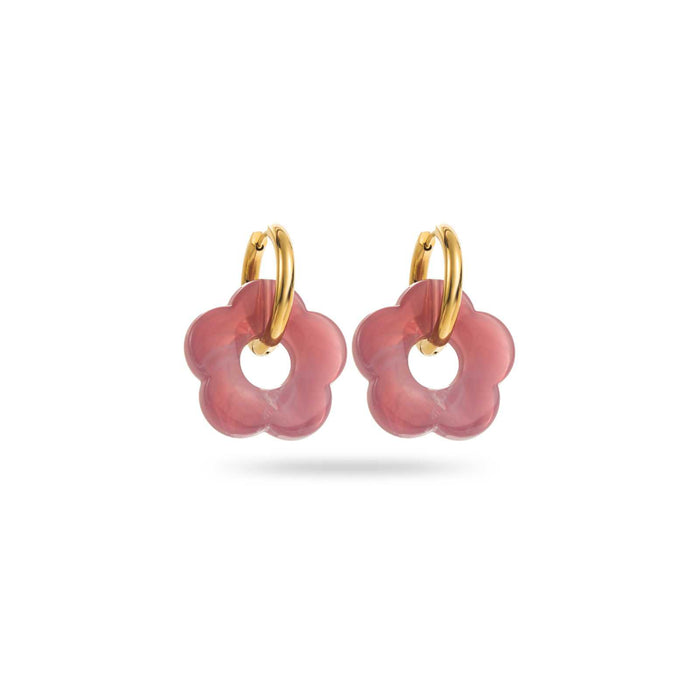 Boucles Léonie - Rose