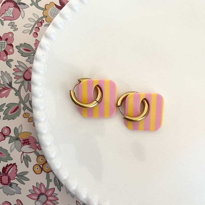 Boucles Bérénice - 7 coloris au choix