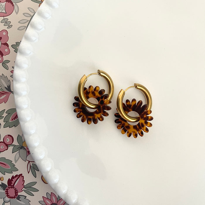 Boucles Stella - 6 coloris au choix