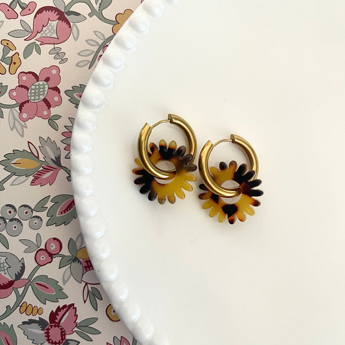 Boucles Stella - 6 coloris au choix