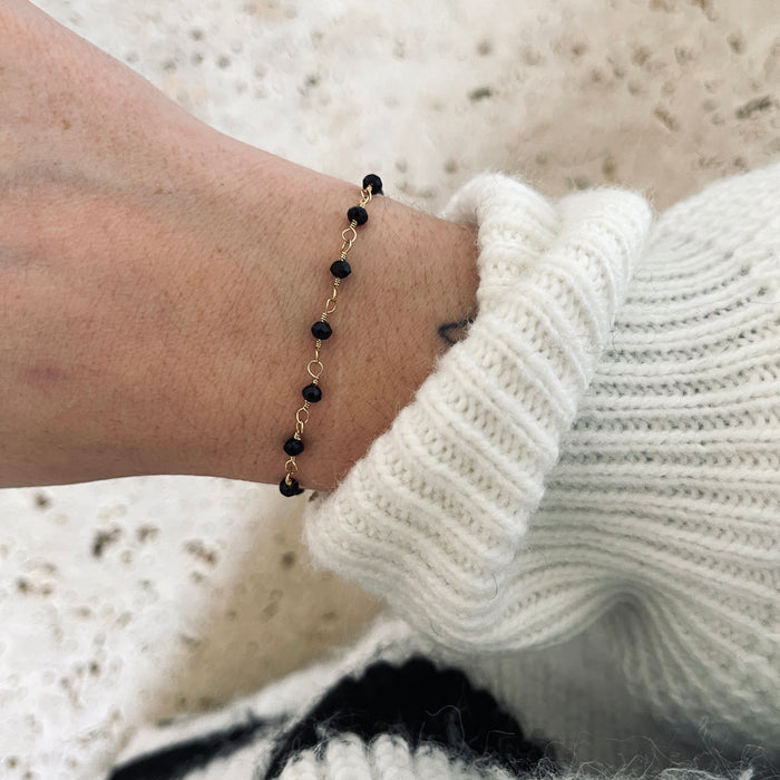 Bracelet Valentin - Noir