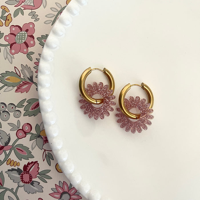 Boucles Stella - 6 coloris au choix