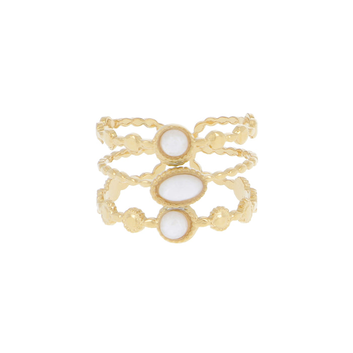 Bague Juliette - Blanche