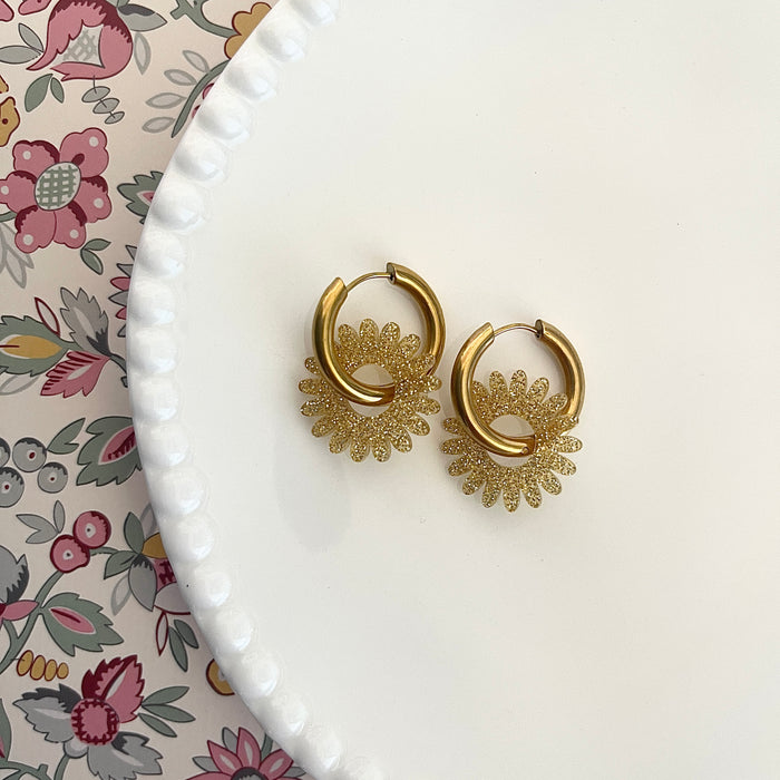 Boucles Stella - 6 coloris au choix