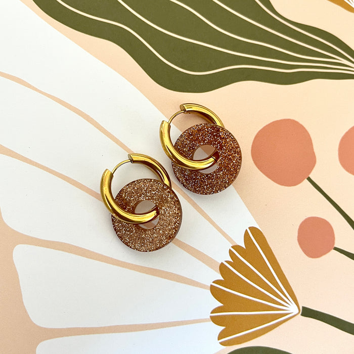 Boucles Lola - Bronze