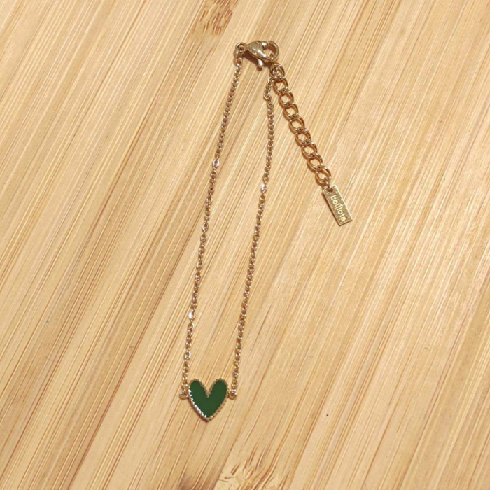 Bracelet Amour - Vert