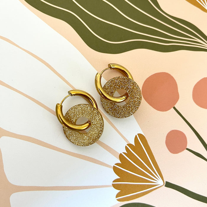 Boucles Lola - Doré
