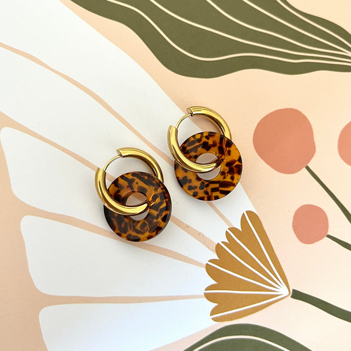 Boucles Lola - Marron