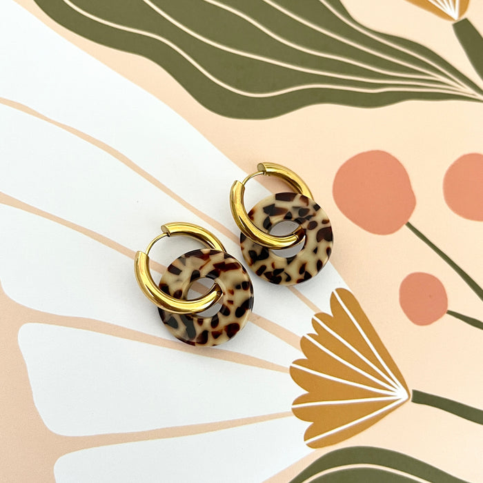 Boucles Lola - Tacheté