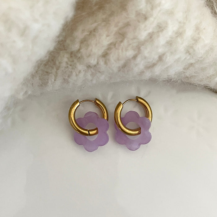 Boucles Paula - 24 coloris au choix