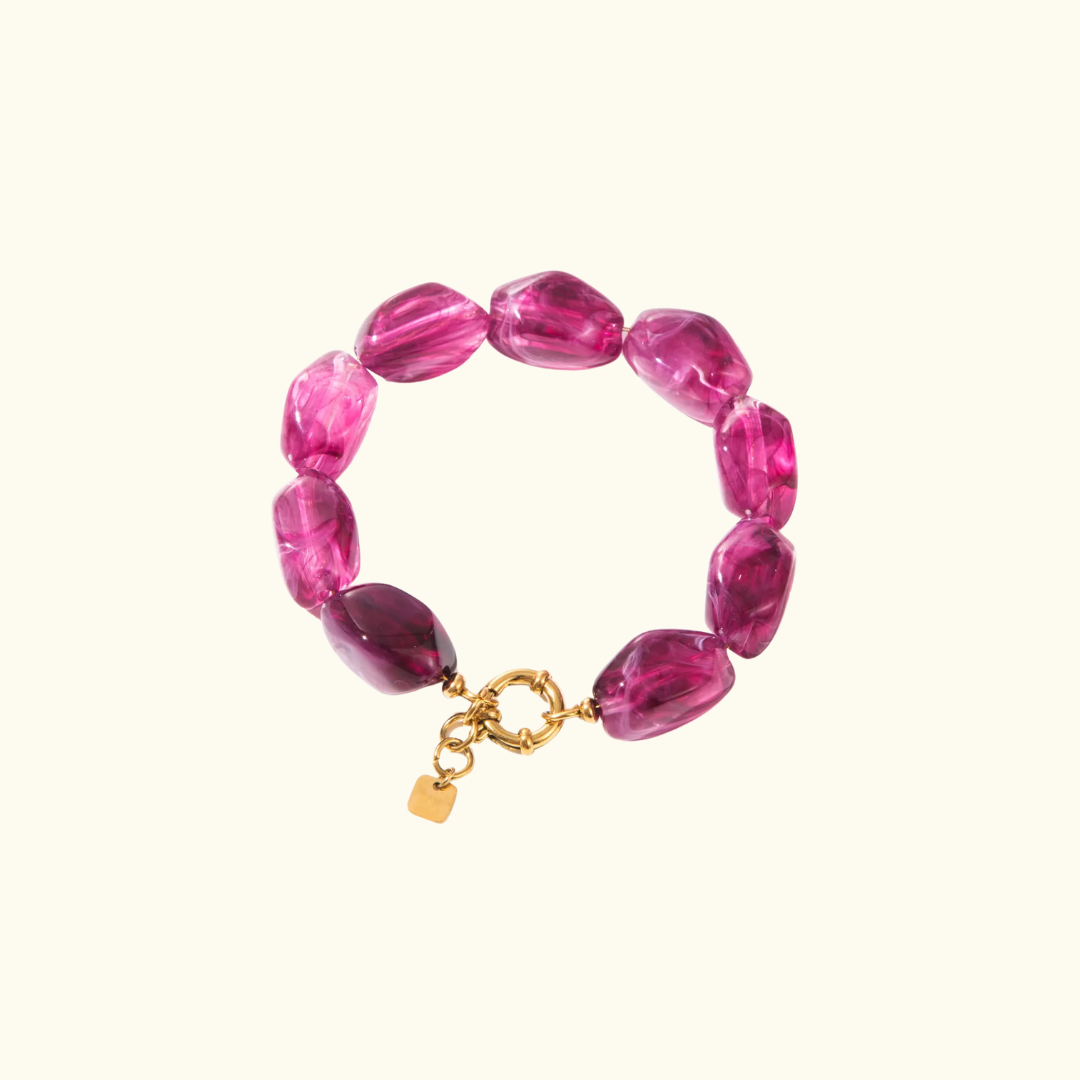 Bracelet Bob - Prune