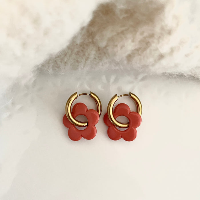 Boucles Daphnée - 30 coloris au choix