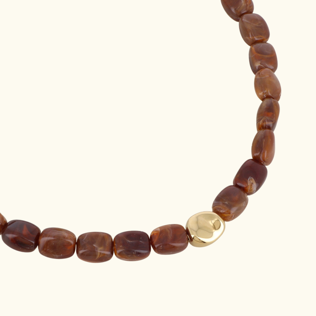 Collier Victor - Marron