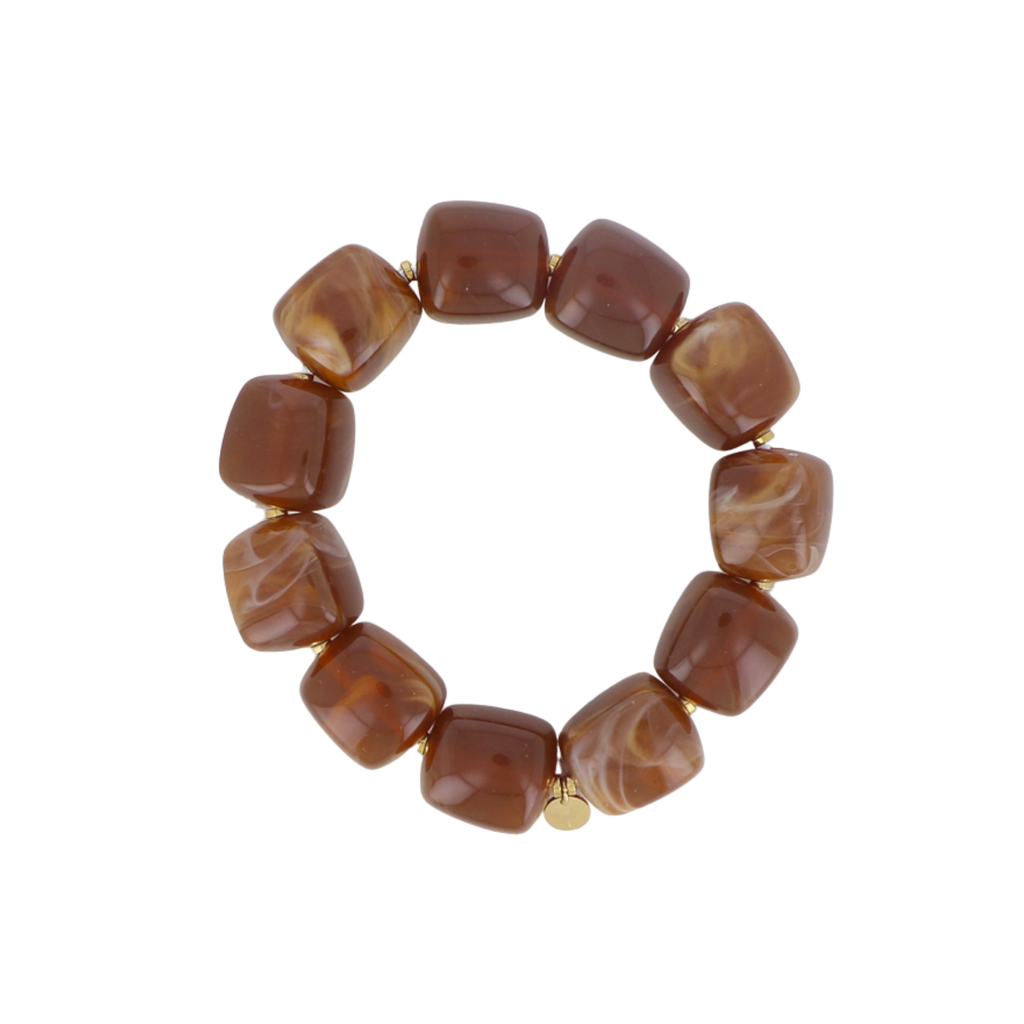 Bracelet Gaby - Marron