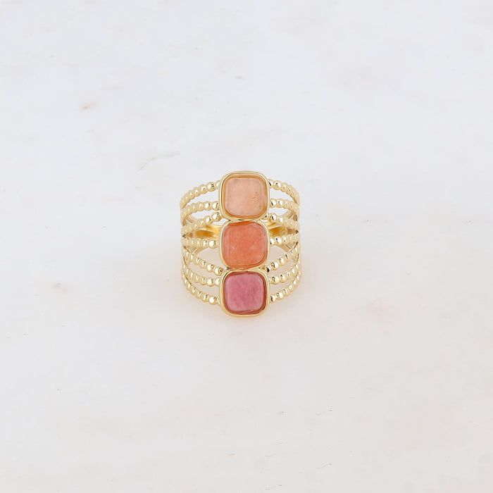 Bague Bérénice - Rose