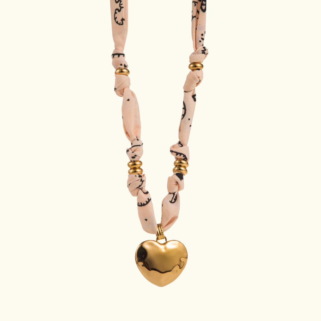 Collier César - Rose