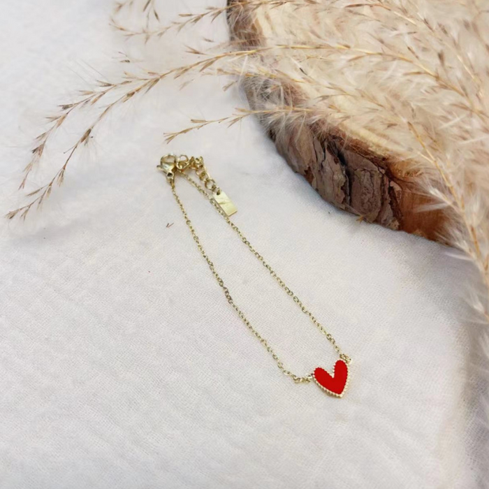 Bracelet Amour - Rouge