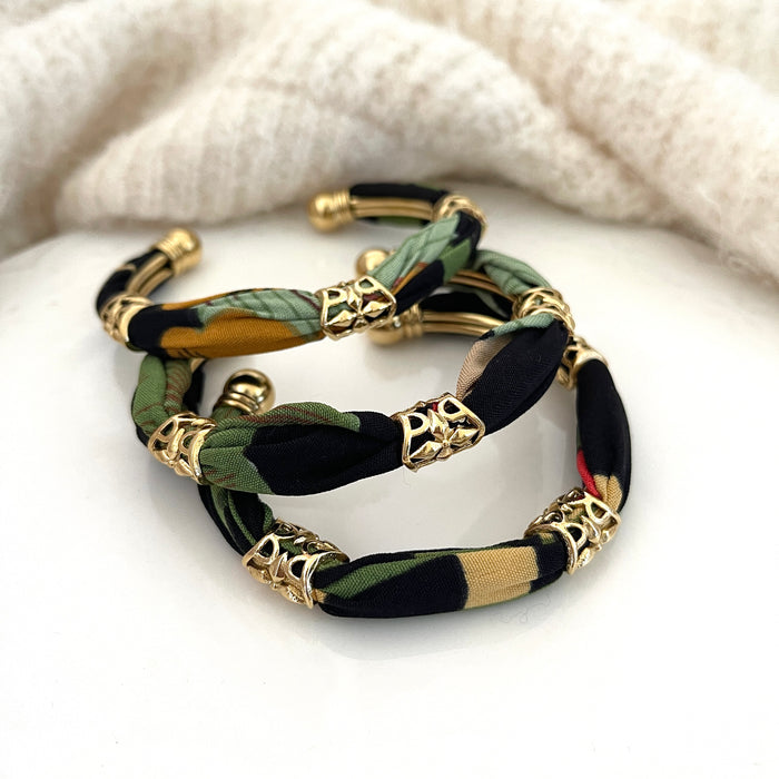 Bracelet Elisha - Orange & vert