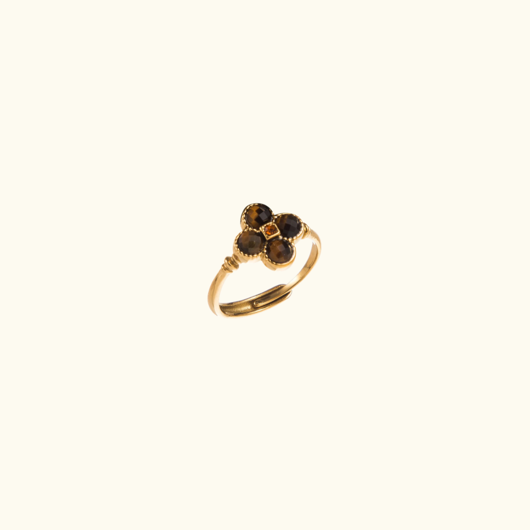 Bague Agathe - Marron