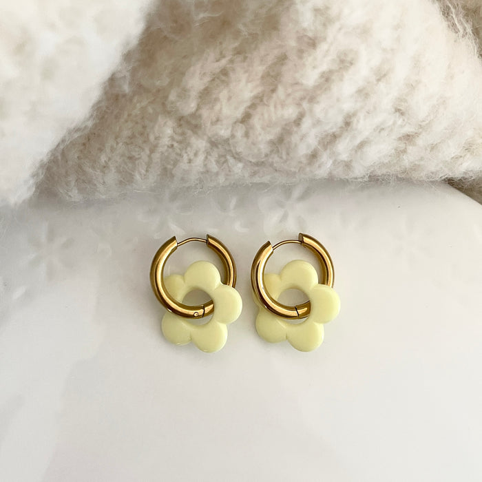 Boucles Daphnée - 30 coloris au choix