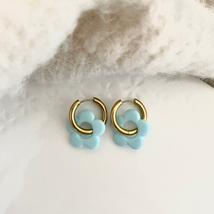 Boucles Daphnée - 30 coloris au choix