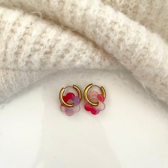 Boucles Paula - 24 coloris au choix