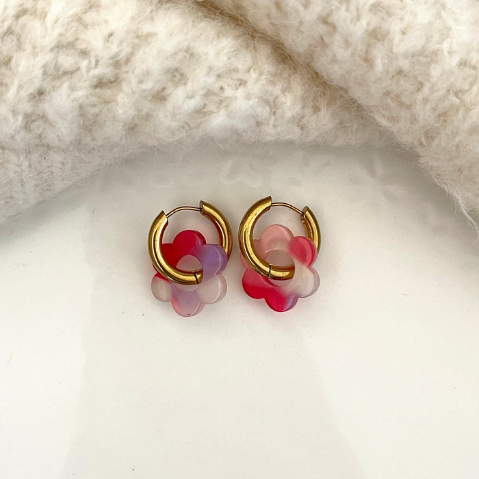 Boucles Paula - Pivoine