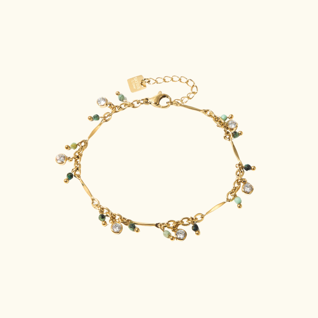 Bracelet Jules - Turquoise africaine