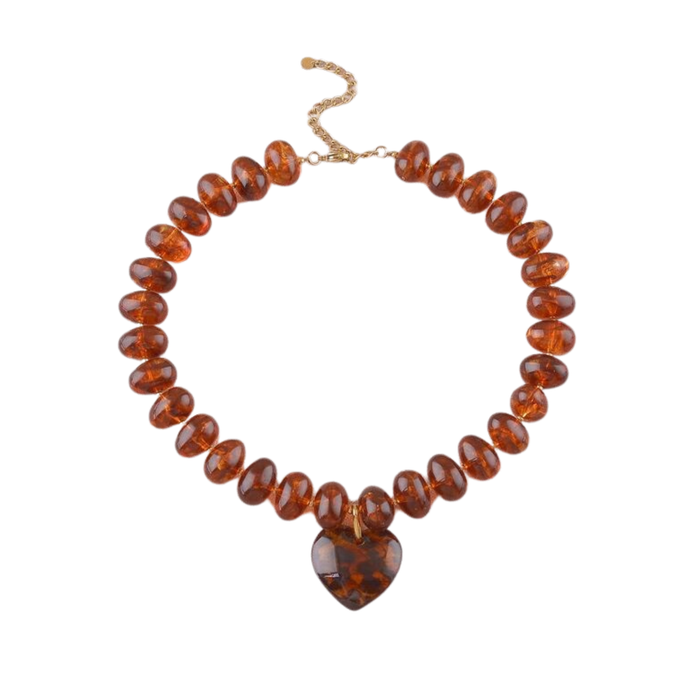 Collier Roma - Marron