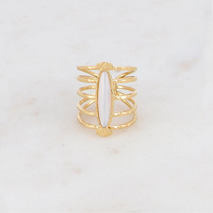 Bague Adele - Blanche