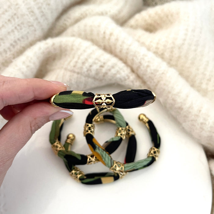 Bracelet Elisha - Orange & vert