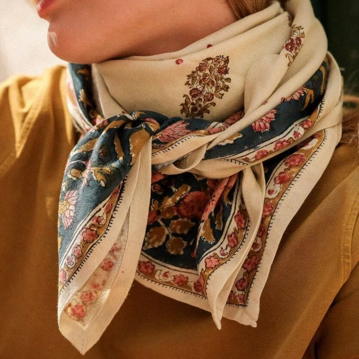 Grand foulard - Balkan vanille