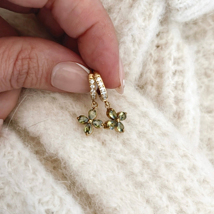 Boucles Béryl - Vert