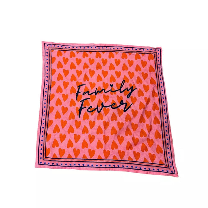 Petit foulard - Coeurs rouges
