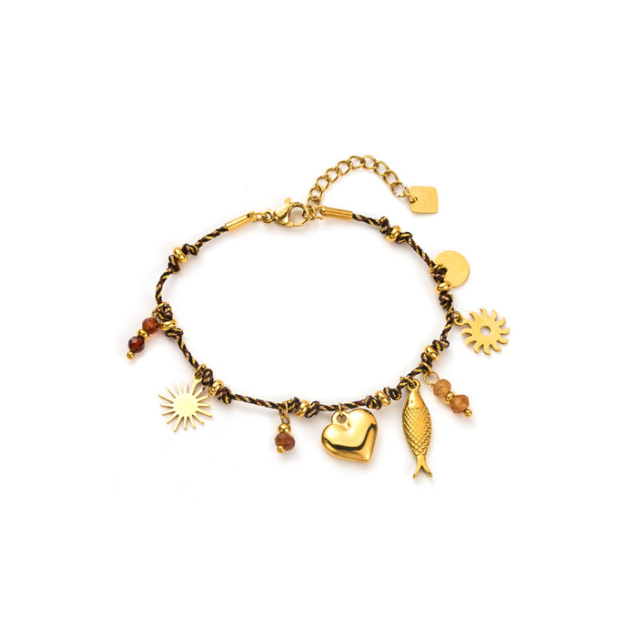 Bracelet Josselin - Marron