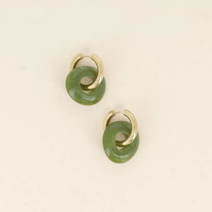 Boucles Mélie - Olive