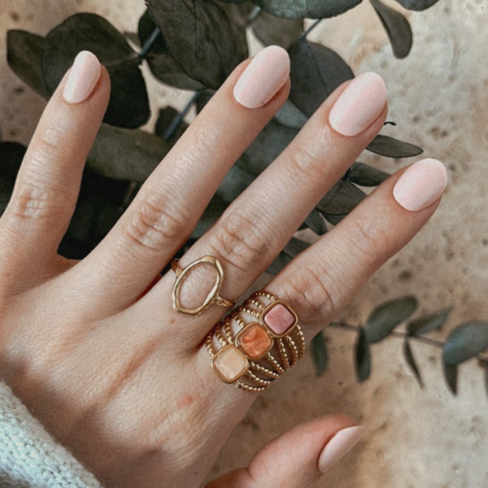 Bague Bérénice - Rose