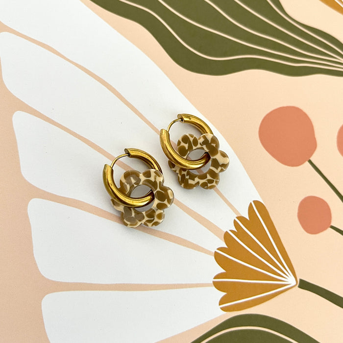 Boucles Paula - Beige