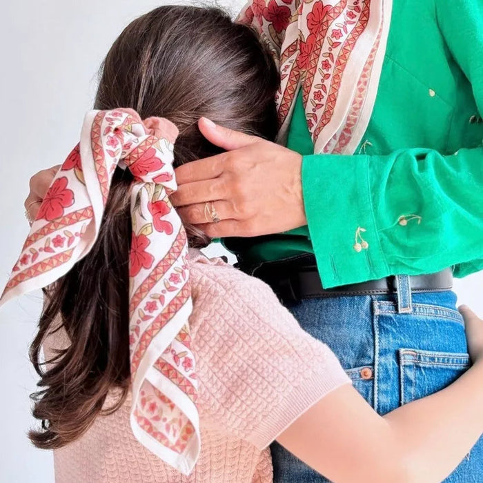 Petit foulard - Jaipur grenat