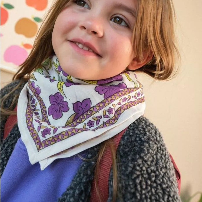 Petit foulard - Jaipur violet
