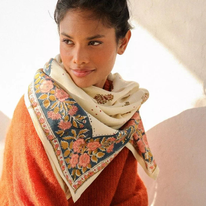 Grand foulard - Balkan vanille